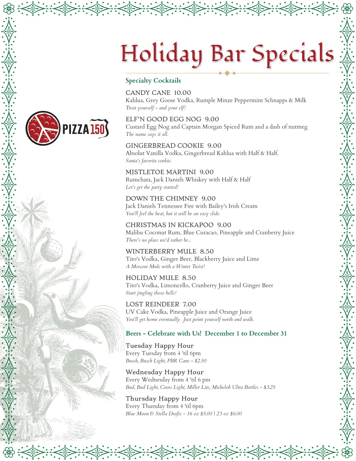 Peace, Love & Pizza Pizza 150